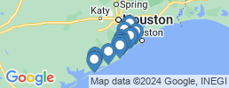 map of fishing charters in Brazoria