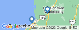 map of fishing charters in Campeche