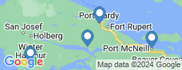 mapa de operadores de pesca en Coal Harbour