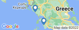 map of fishing charters in Lefkada