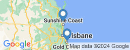 map of fishing charters in Moreton Bay