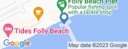 map of fishing charters in Folly Island