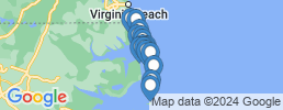 map of fishing charters in Wanchese