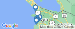 mapa de operadores de pesca en La Cruz