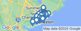 map of fishing charters in Johns Island