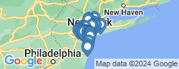 map of fishing charters in Keansburg