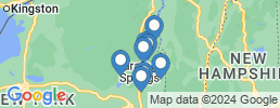 map of fishing charters in Lake George