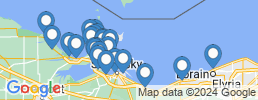 mapa de operadores de pesca en Lakeside Marblehead