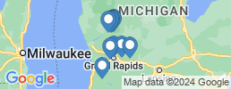 map of fishing charters in Lowell