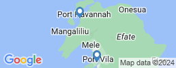 Map of fishing charters in Vanuatu