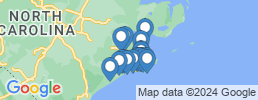 mapa de operadores de pesca en Morehead City