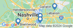 mapa de operadores de pesca en Nashville