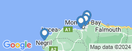 map of fishing charters in Negril