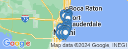 map of fishing charters in North Miami Beach