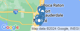 map of fishing charters in North Miami Beach