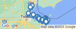 mapa de operadores de pesca en Oak Harbor