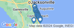 mapa de operadores de pesca en Ormond Beach