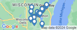 mapa de operadores de pesca en Oshkosh