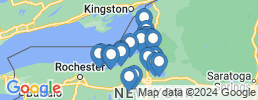 map of fishing charters in Oswego