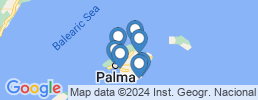 map of fishing charters in Palma De Mallorca