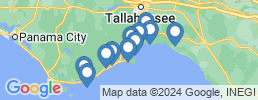 map of fishing charters in Panacea