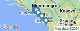 map of fishing charters in Podgorica