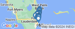 map of fishing charters in Pompano