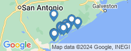 mapa de operadores de pesca en Port Lavaca