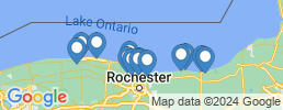 map of fishing charters in Rochester