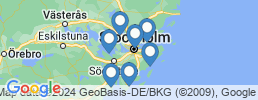 map of fishing charters in Stockholm