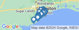 mapa de operadores de pesca en Surfside Beach