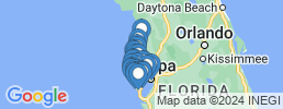 map of fishing charters in Tarpon Springs
