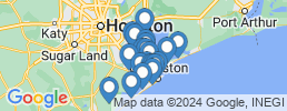mapa de operadores de pesca en texas City