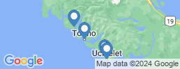 map of fishing charters in Tofino