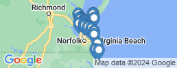 mapa de operadores de pesca en Playa Virginia