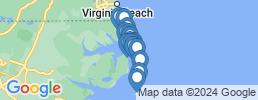 map of fishing charters in Wanchese