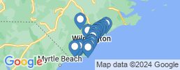 map of fishing charters in Wilmington
