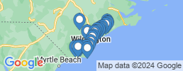 mapa de operadores de pesca en Wrightsville Beach