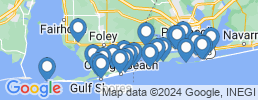 mapa de operadores de pesca en Perdido Key
