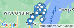 mapa de operadores de pesca en De Pere