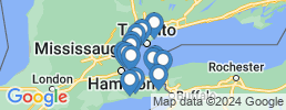 map of fishing charters in St. Catharines