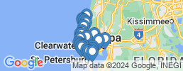 map of fishing charters in Safety Harbor