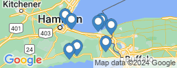 map of fishing charters in Port Colborne