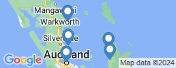 mapa de operadores de pesca en Auckland