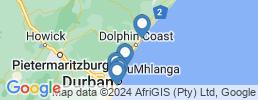 map of fishing charters in Durban