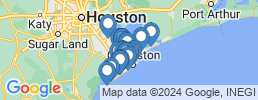 map of fishing charters in Galveston