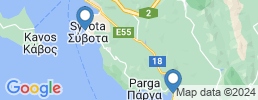 map of fishing charters in Parga