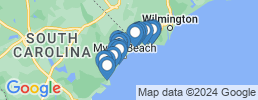 mapa de operadores de pesca en playa Myrtle