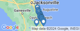 mapa de operadores de pesca en Daytona Beach