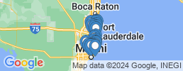 map of fishing charters in Sunny Isles Beach